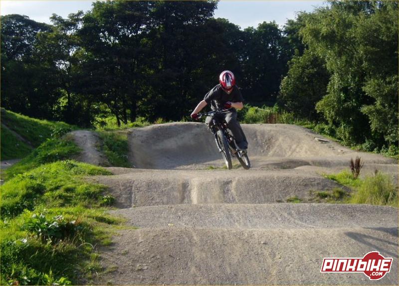Me at Yeadon BMX track in Leeds, United Kingdom photo by andywarden