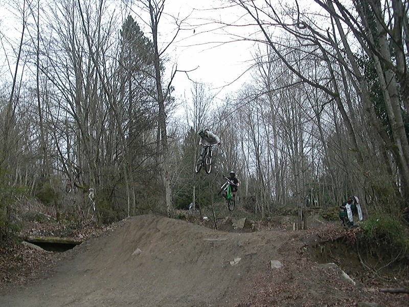 Both gettin a little sideways