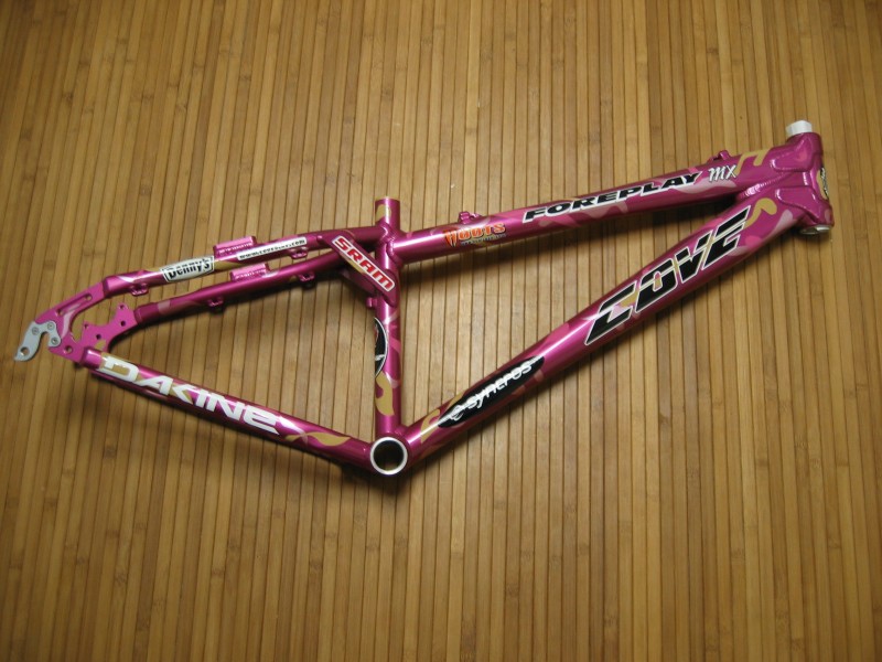 Foreplay in custom pink camo (2005)