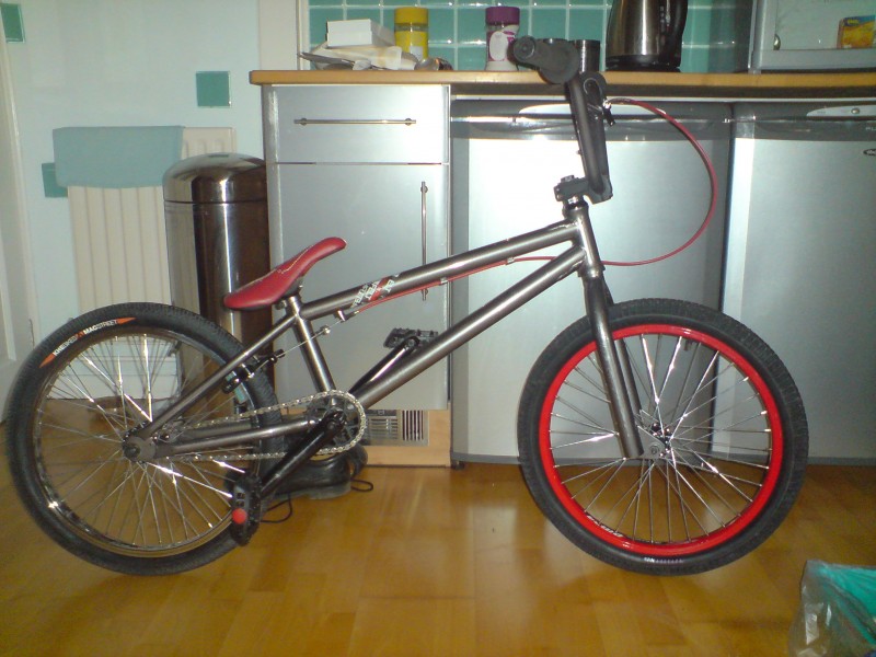 my bike with odyssey path 2.1, new twisted pcs, and a khe street 1.9