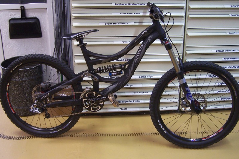 Specialized SX Trail 2009, all done 35lbs with everything on it.