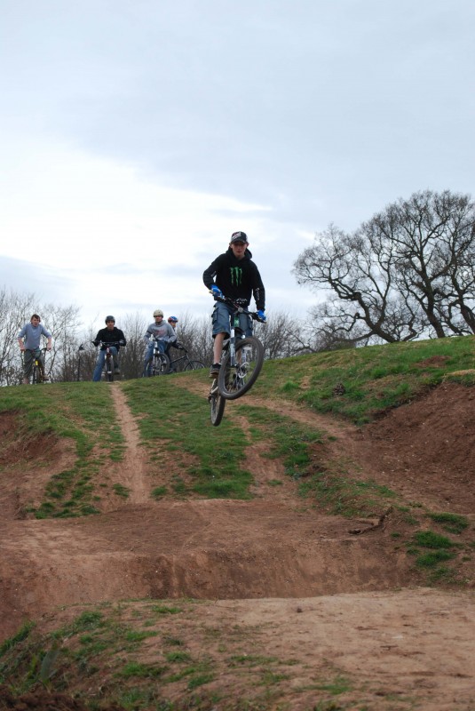RLS4X gate day, dirt jumps, 4x track, come down at the weekend some time