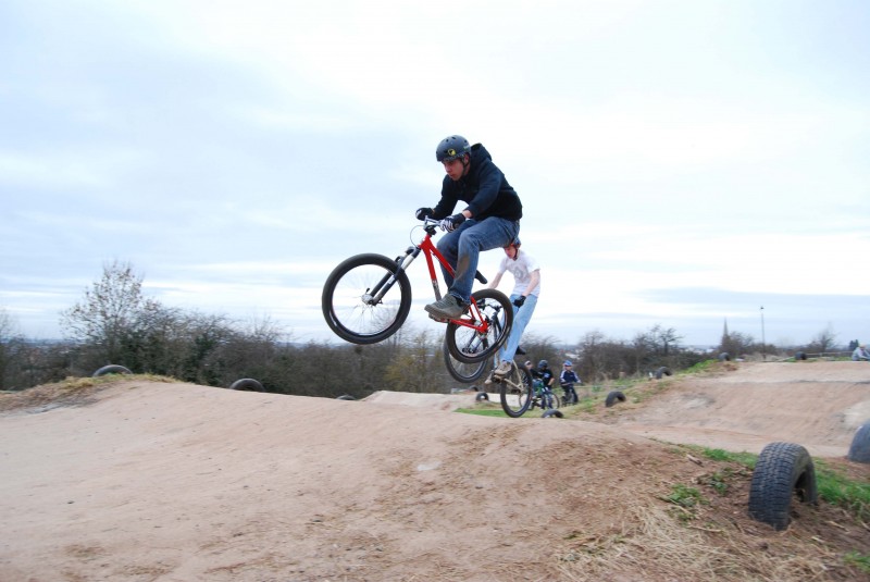 RLS4X gate day, dirt jumps, 4x track, come down at the weekend some time