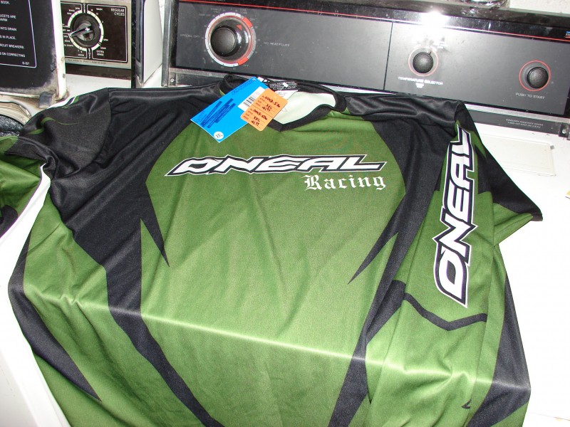 GREEN/BLACK ONEAL ELEMENT JERSEY $25