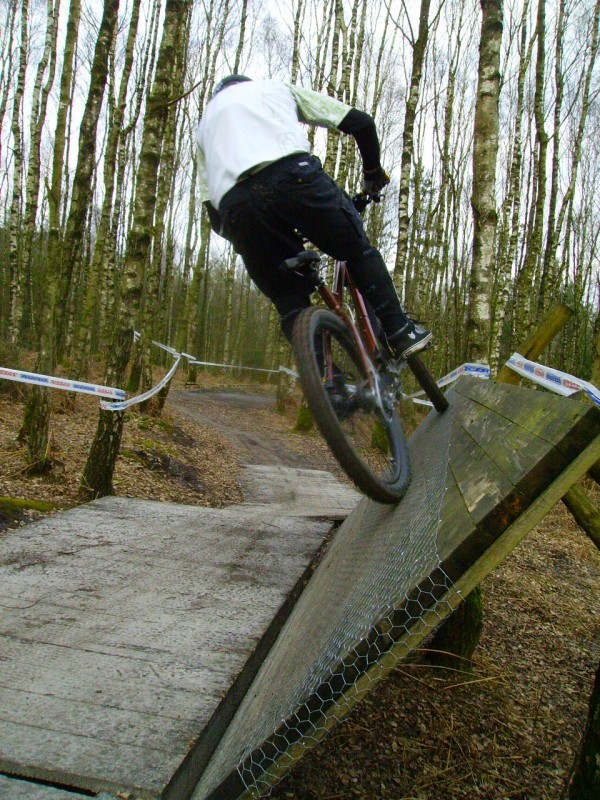 wallride on my first day of freeriding