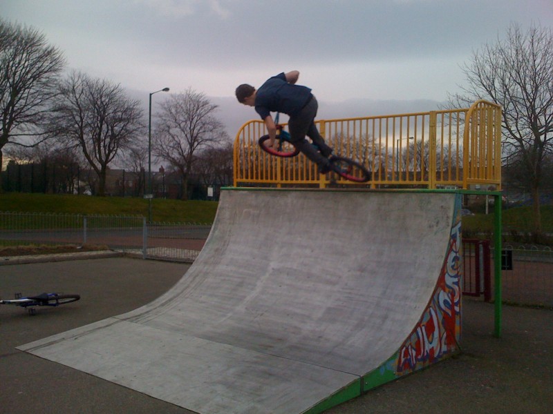 mee at consett skate park in Newcastle upon Tyne, United Kingdom