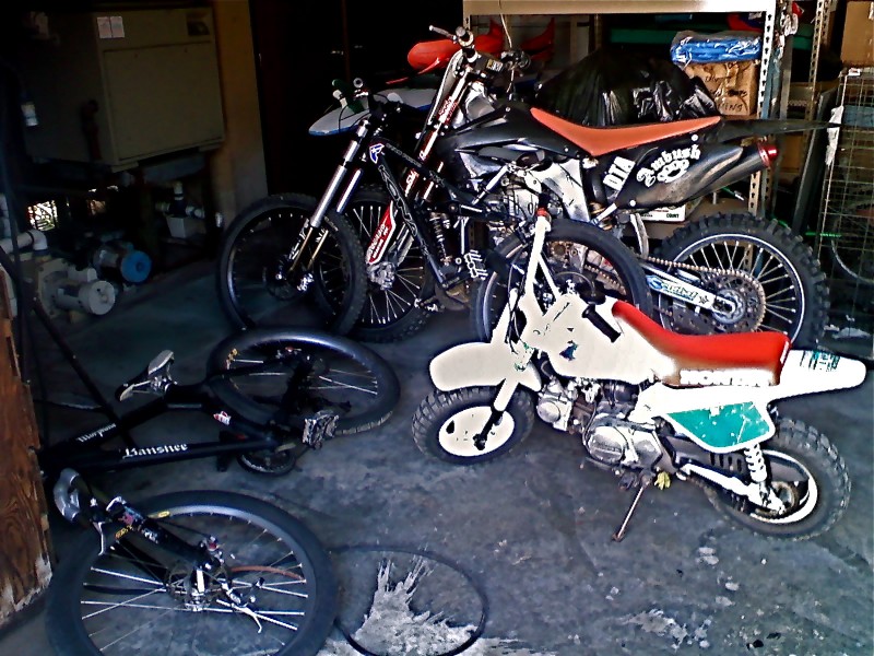 all my bikes :-P