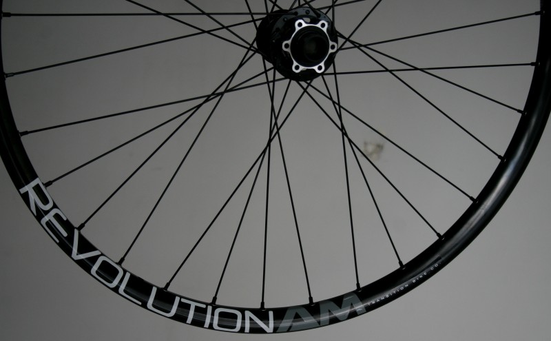 Transition Revolution Wheels. Revolution AM logo.