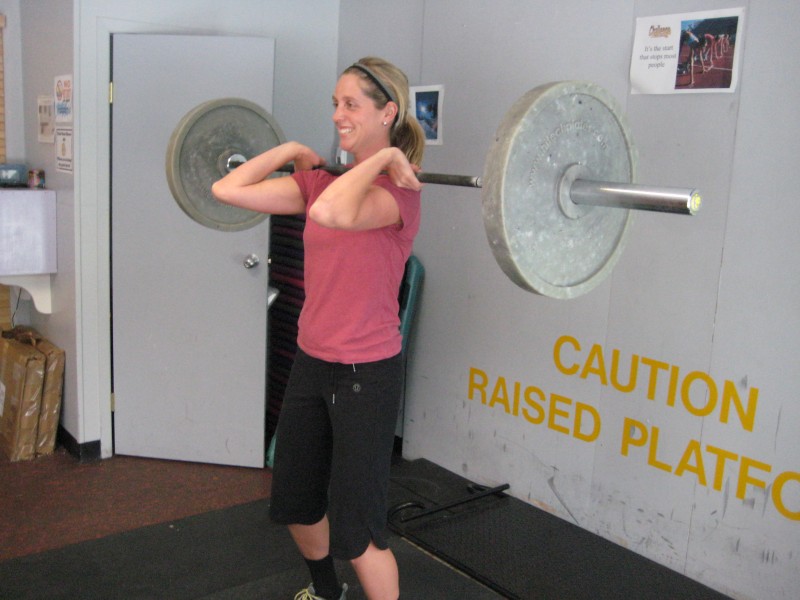 Get Fit with Katrina Strand - Front Squats
