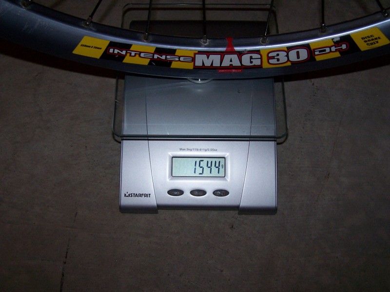 Mag30 on XT 135x10 - 1544g