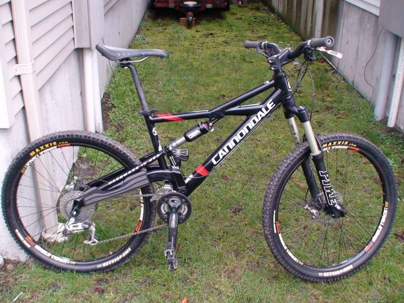 2007 Cannondale Prophet MX 2 medium black FRAME + EXTRAS