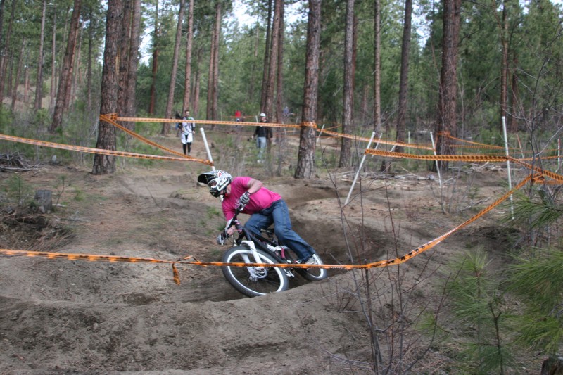 textbook berm. how the rest of us wish we could ride berms.