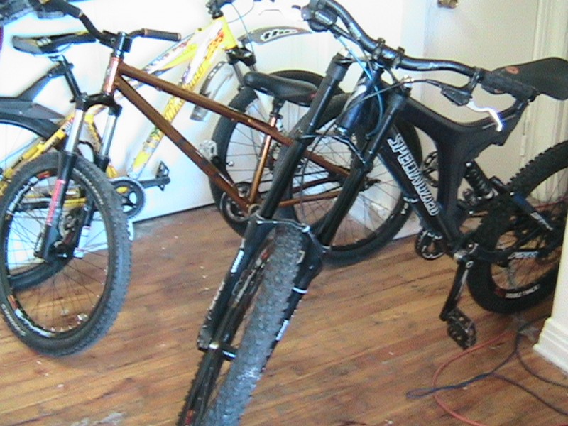 the 3 bikes i ride