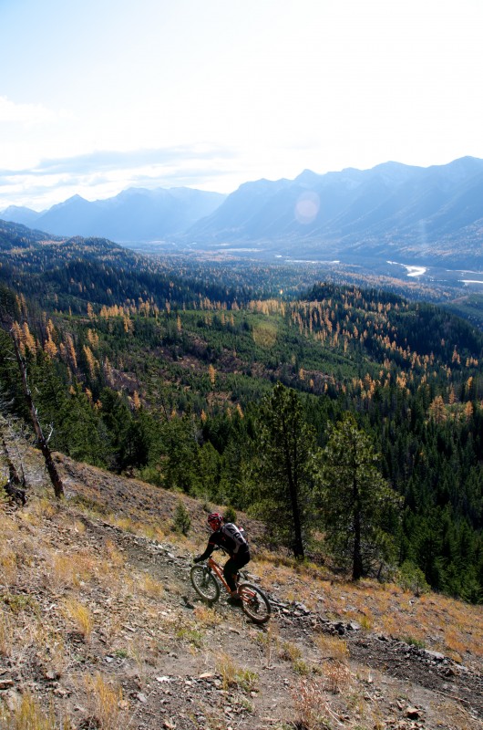 Kudos to the trailbuilders in fernie for building epic, amazing trails...