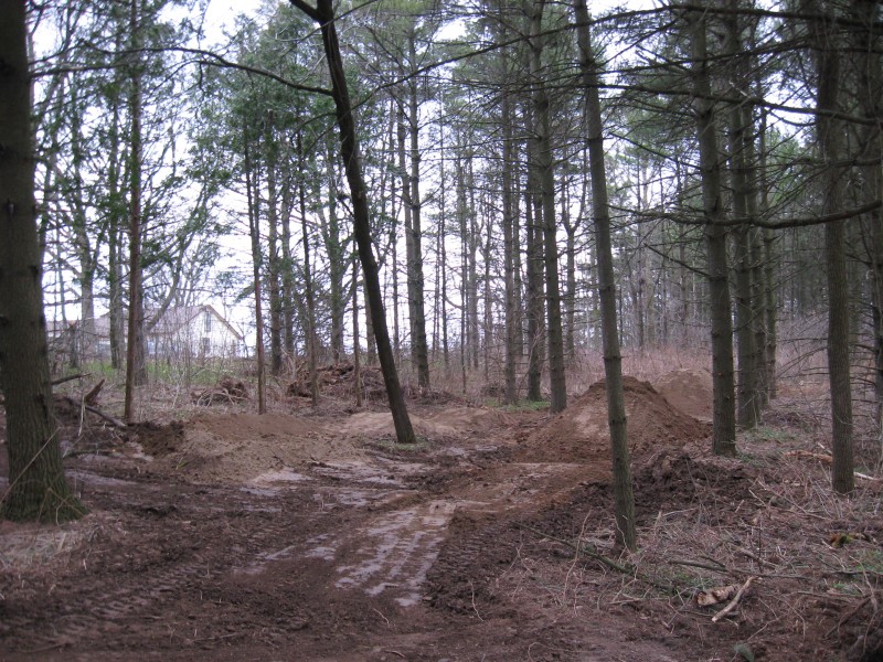 4th, rollers and berm( under construction)