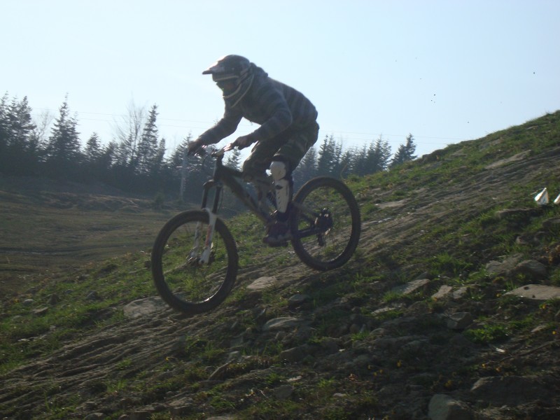 me on the trail of slovak downhill cup
