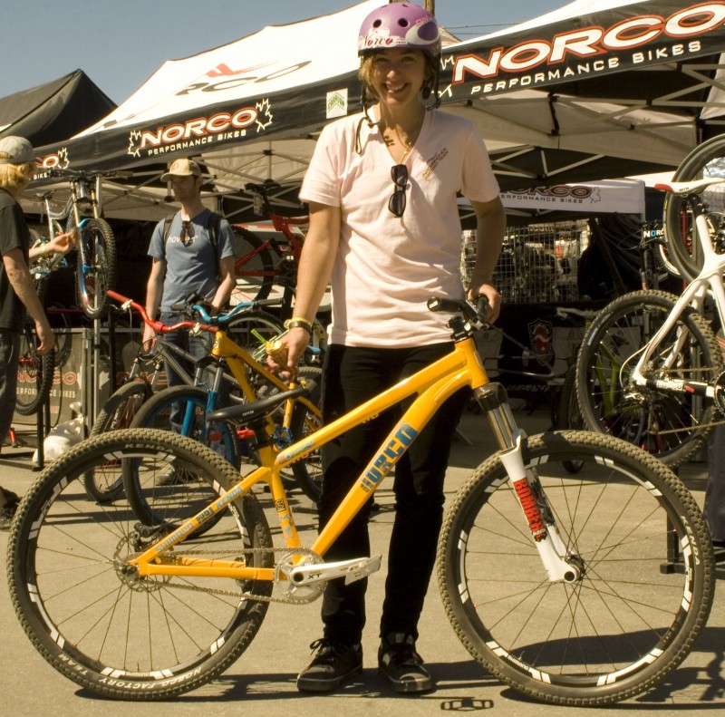 Darcy with her Norco 4Hun