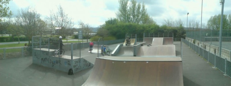 Whole of skatepark...
