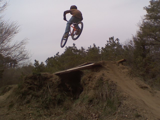 me hitting the cobies jumps