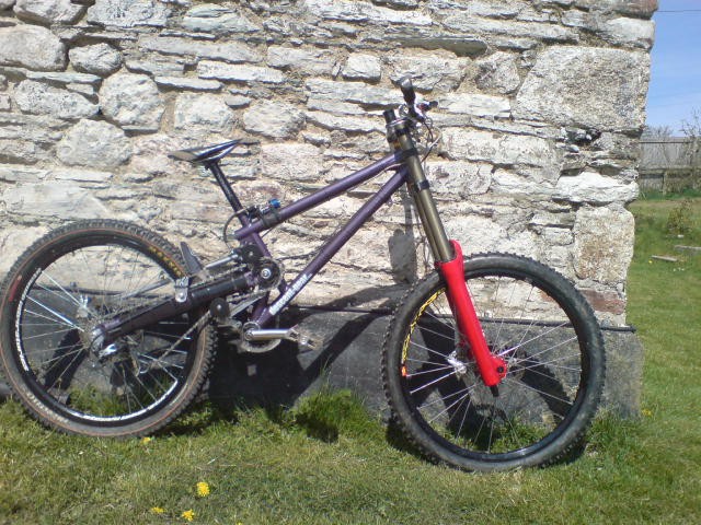 racelink number 37. just needs new rear wheel, seat, Ti spring and decals for the fork lowers