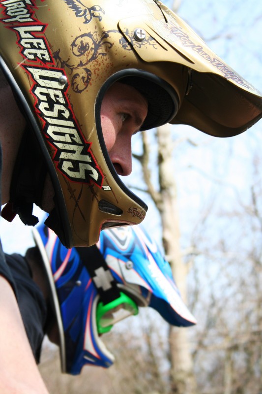 NPS4X RD1- UKBP, 5th April. Ste- focused in the gate. Photo by Terri-Anne