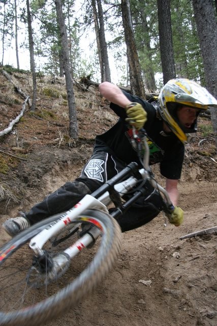 Some photos that were on Jay's camera from riding in canmore. Credit for photo goes to Jay.