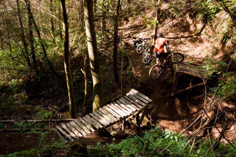Fun times on ladder gap lane