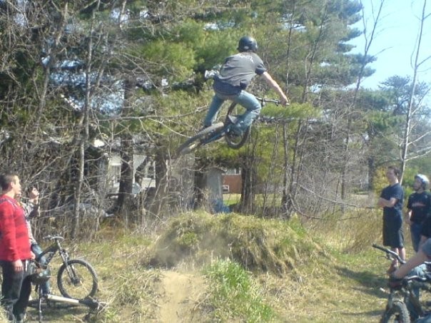 Another Angle of me hitting the jump