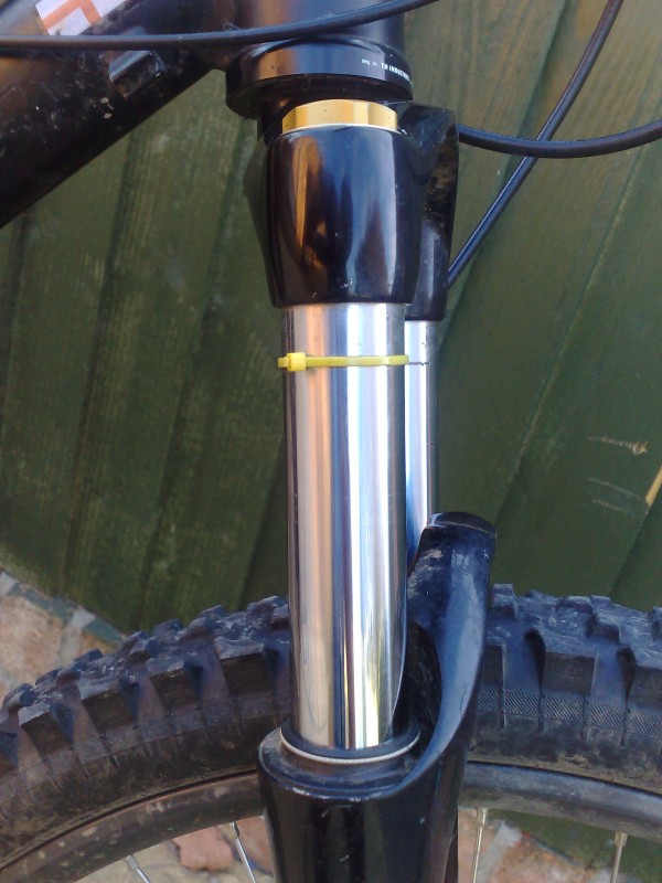 for sale Dirt jumper forks with 110mm of travel interested mail me or noteboard or leave a commment on here??
