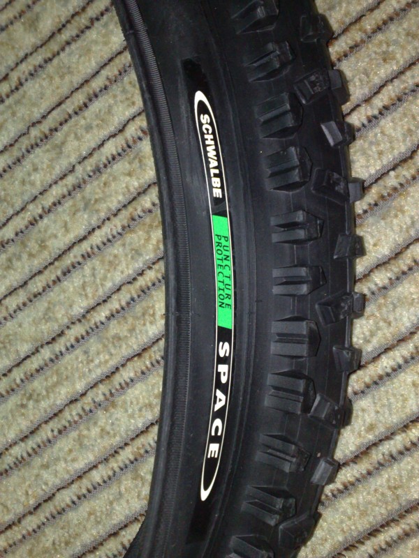 Schwalbe Space with Puncture Protection system