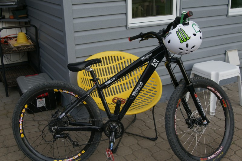 My norco BigFoot and im waiting for a new 55 ata tst 2 fork
