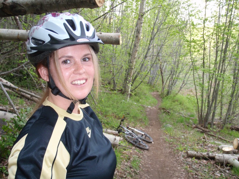 1st Mountainbike ride!!! Rocked it looking good!
