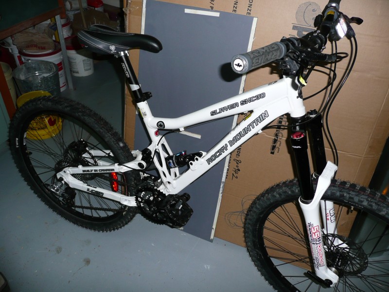 My brand new slayer sxc 30. Ready for some xc and dh riding!