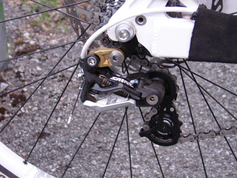Parts of my Blindside Bike : Shimano Saint rear derailleur
