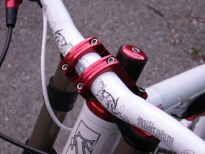 Parts of my Blindside Bike : New Six PAck Splitz stem ! very nice components !