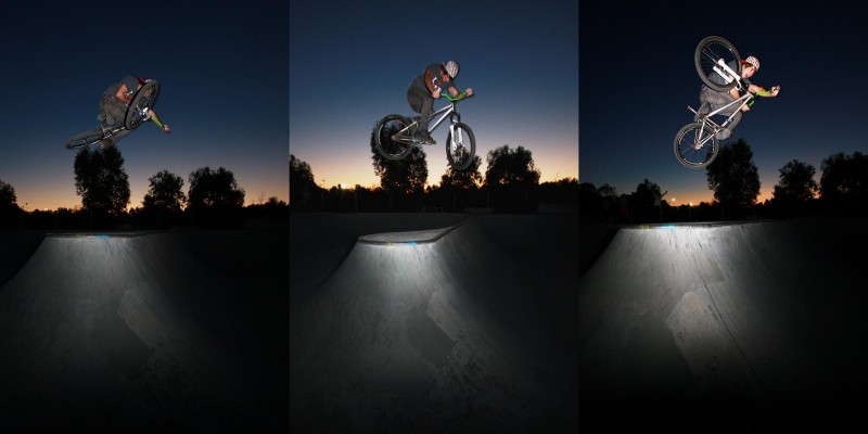 A compilation of a few jumps over the volcano when it was starting to get a tad dark... Photos by Lincoln Phillips on my camera.