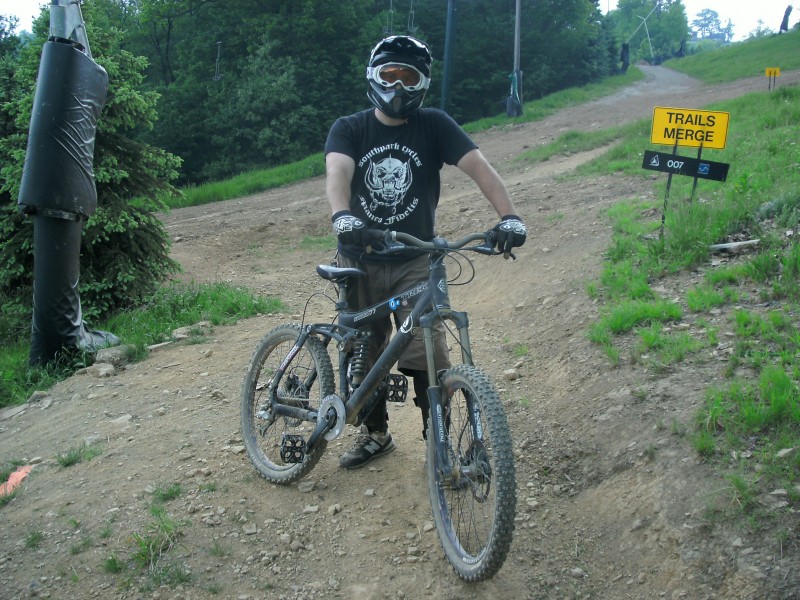 I only wear Motorhead-themed shirts when riding.