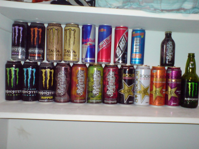 Energy drink collection