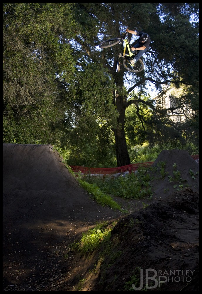 A big ass jump! This is the big hip at Cobs. Also my first time shooting two flashes. Ryan Howard is a beast! Photo by Justin Brantley