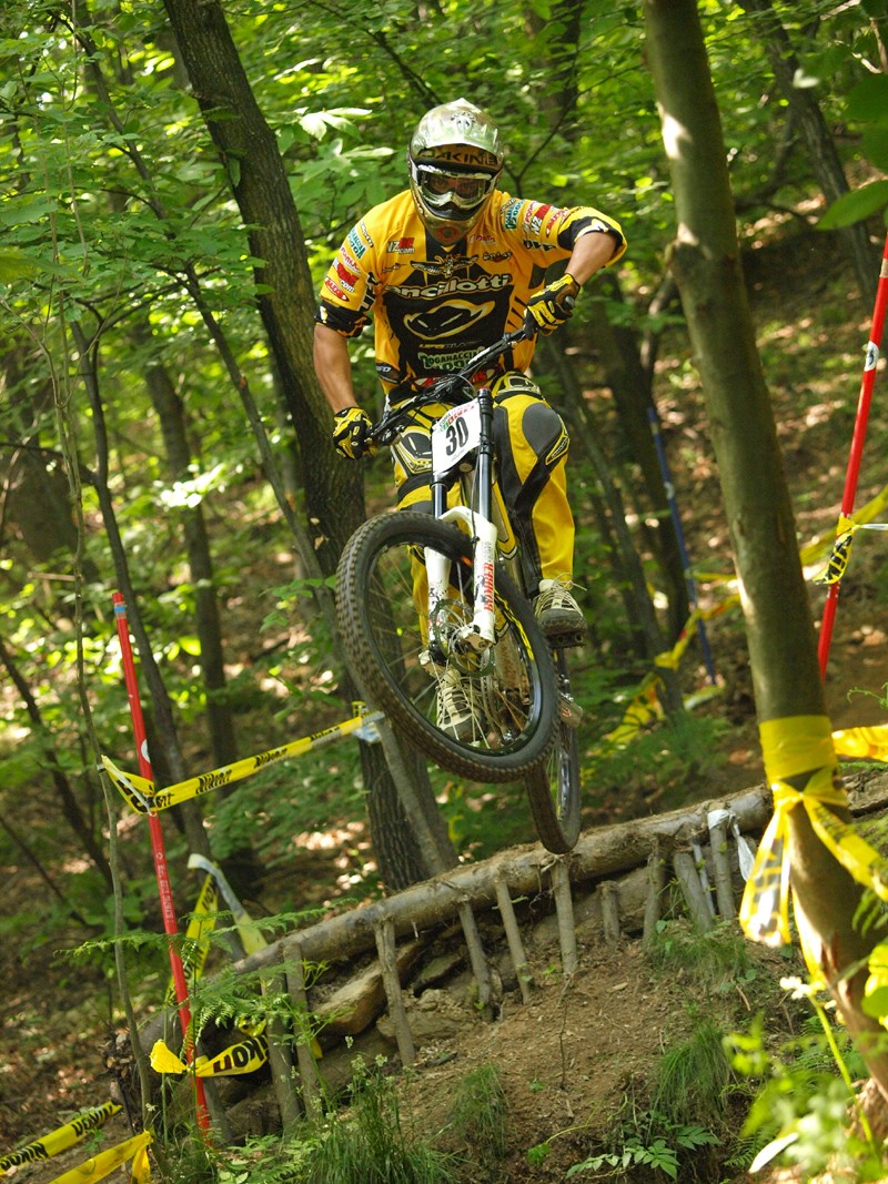 Francesco Petrucci doing the first jump during the italian cup #1. 5th junior in the final.
Ancillotti Doganaccia Racing Team