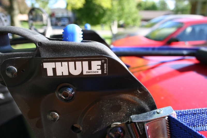 Thule 515 5033 Trunk Mount Rack 3 bikes For Sale