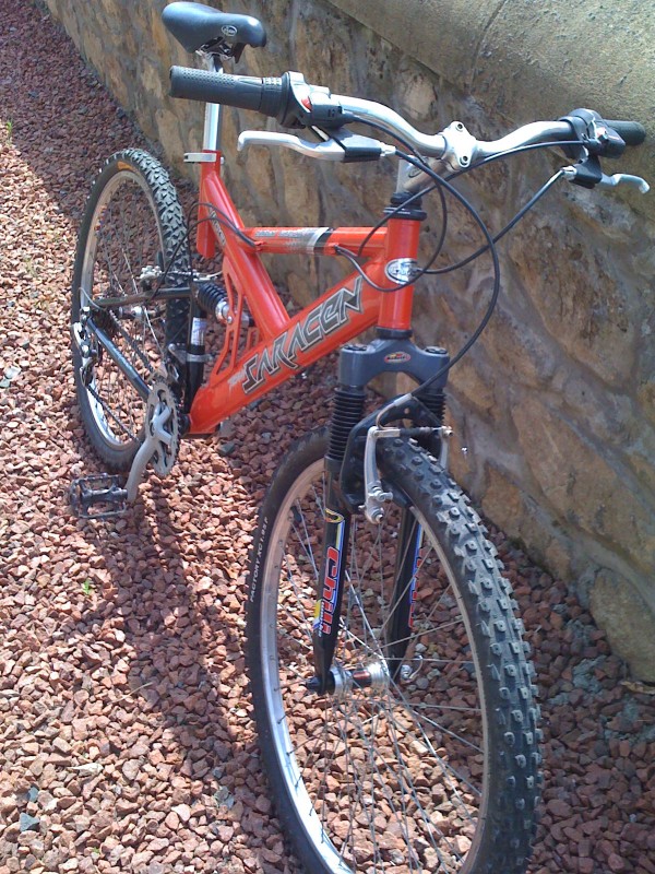 team saracen vice mountain bike