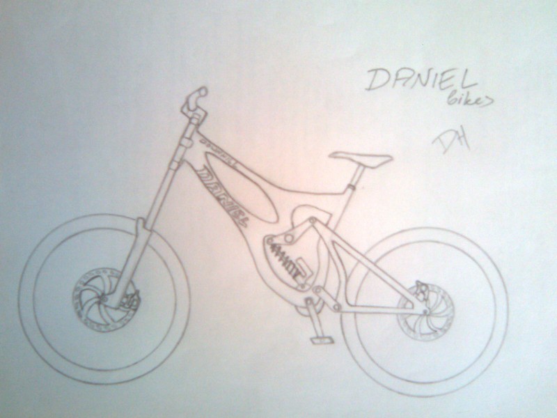 "Daniel-bikes DH" my bikes called "Daniel" that i thought out.