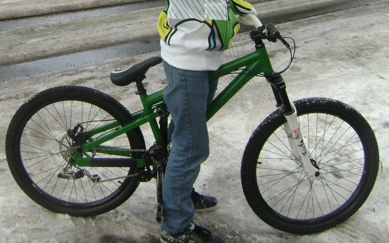 2008 Transition Double.
Prior to it having been stolen from our backyard.