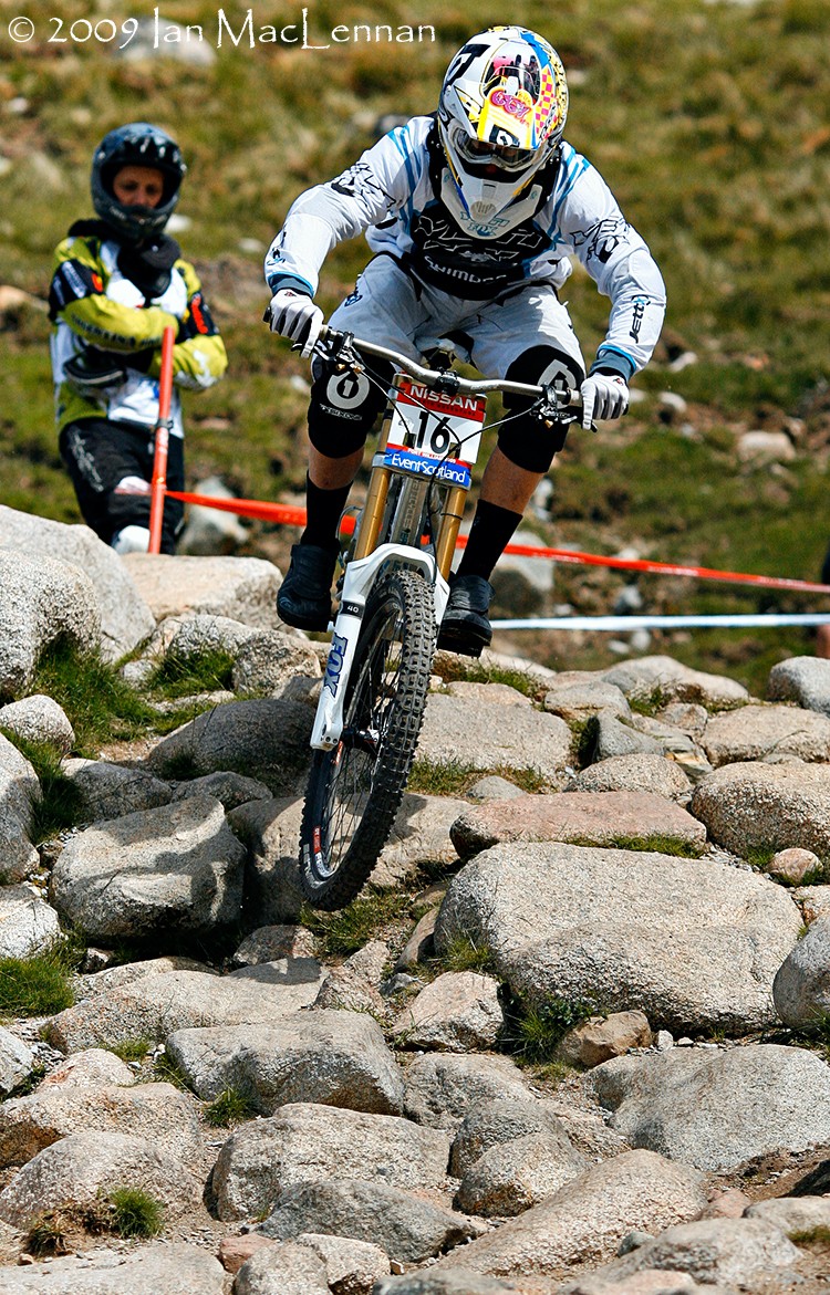 2009 Fort William World Cup report photos by Ian MacLennan