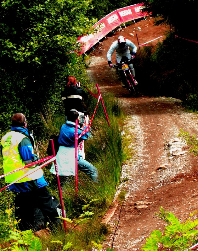DH qualifying, Fort william world cup 2009