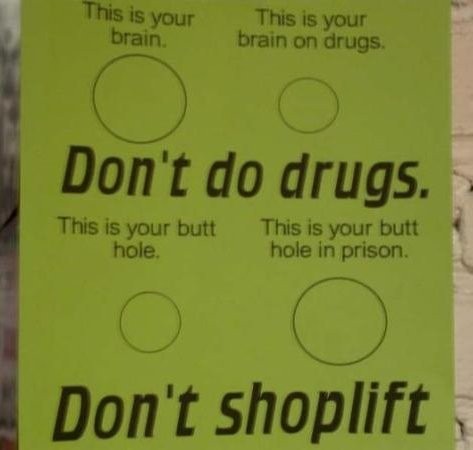Don't shoplift!!!!