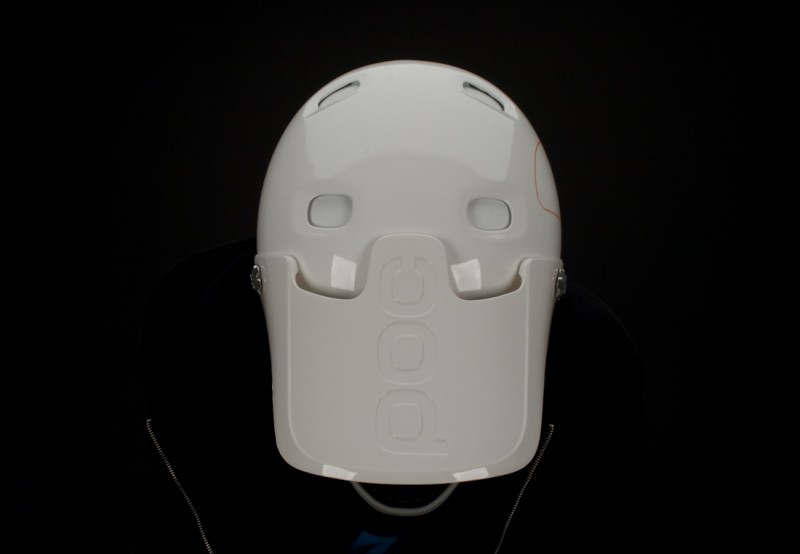 POC Cortex DH Helmet - Top detail.