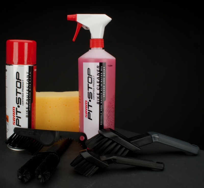 SRAM Pit Stop cleaning kit.