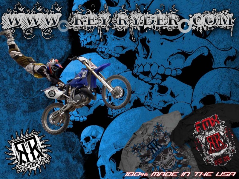 www.reyryder.com
Based in Orange County California, REYRYDER brings you tees, hats and a ladies line built around the Freestyle and Moto-X world.

Dealers Welcome:
Phone: (714) 851-0899
reyryder@gmail.com